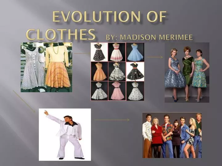 evolution of clothes by madison merimee