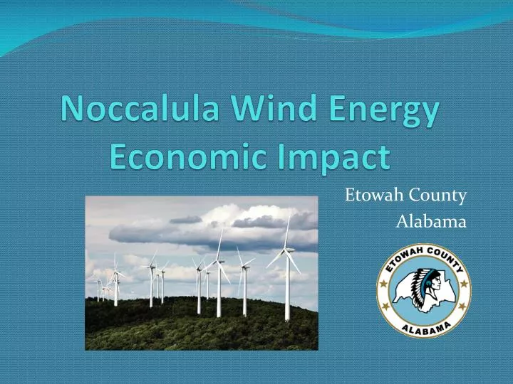 noccalula wind energy economic impact