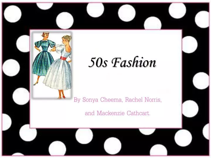 50s fashion