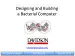 RECOMB-BE - slide 1