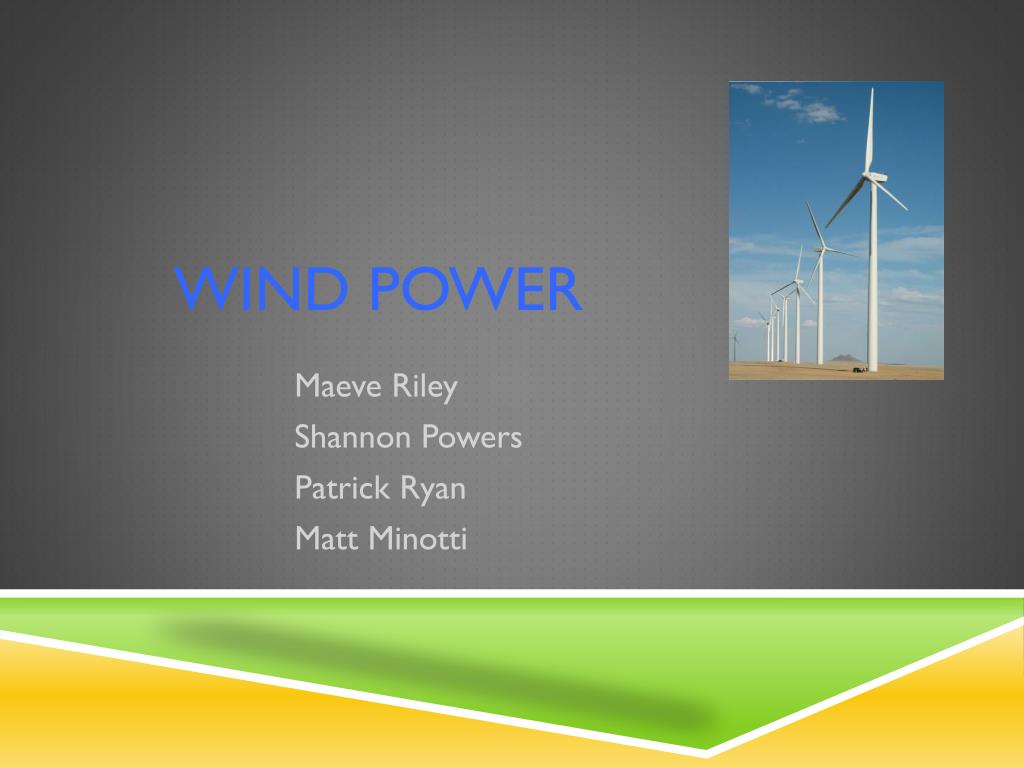 PPT - WIND Power PowerPoint Presentation, free download - ID:1616280