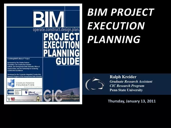 bim project execution planning