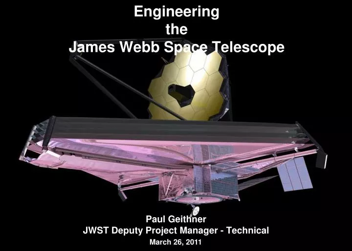 engineering the james webb space telescope