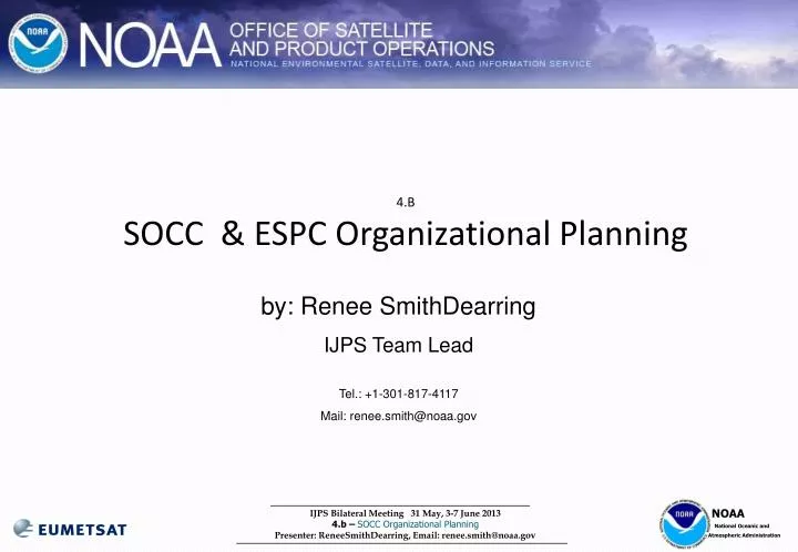 4 b socc espc organizational planning