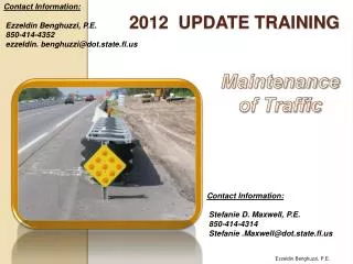 2012 Update training