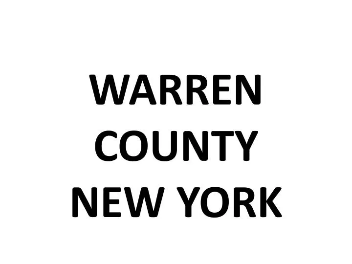warren county new york