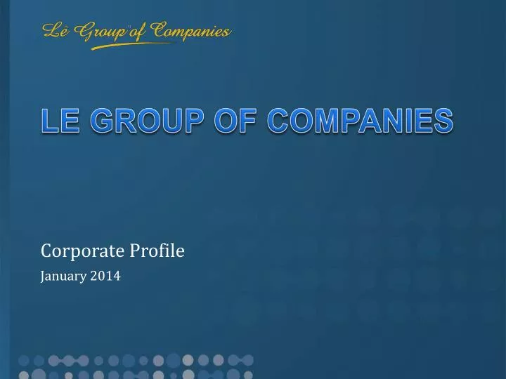 le group of companies