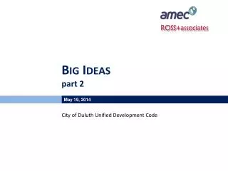 Big Ideas part 2