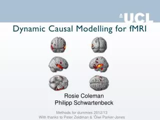 Dynamic Causal Modelling for fMRI