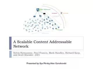 A Scalable Content Addressable Network