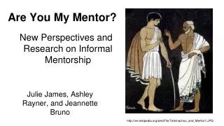 Are You My Mentor?