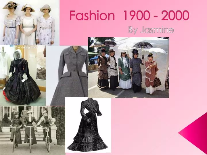 fashion 1900 2000