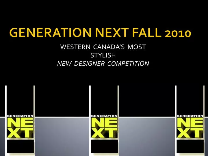 western canada s most stylish new designer competition