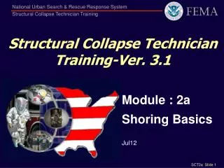 Structural Collapse Technician Training-Ver. 3.1