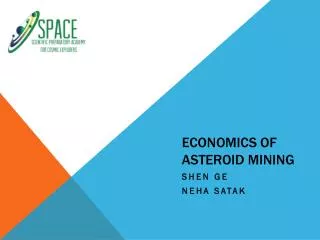 Economics of asteroid mining