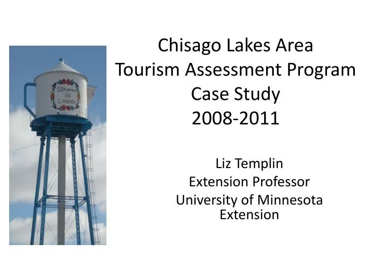 chisago lakes area tourism assessment program case study 2008 2011