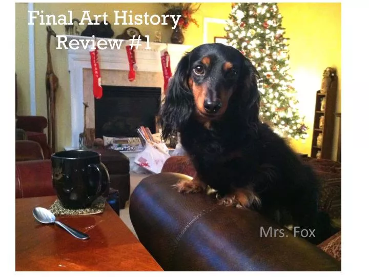 final art history review 1