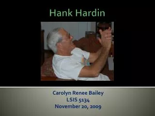 Hank Hardin