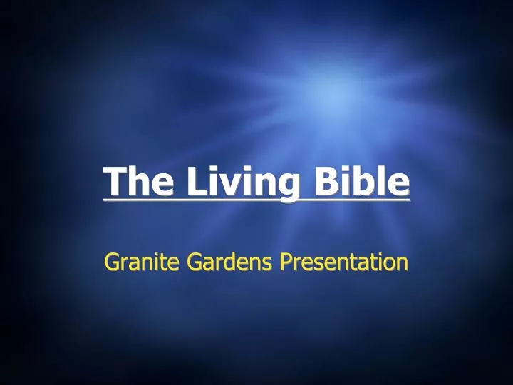 the living bible