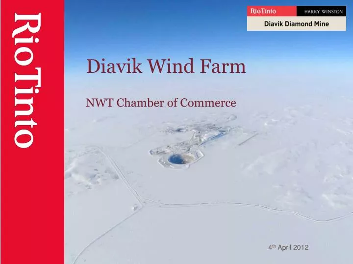diavik wind farm nwt chamber of commerce