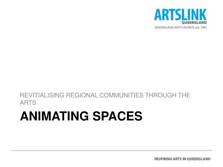 animating spaces