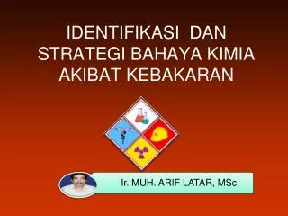 IDENTIFIKASI DAN STRATEGI BAHAYA KIMIA AKIBAT KEBAKARAN