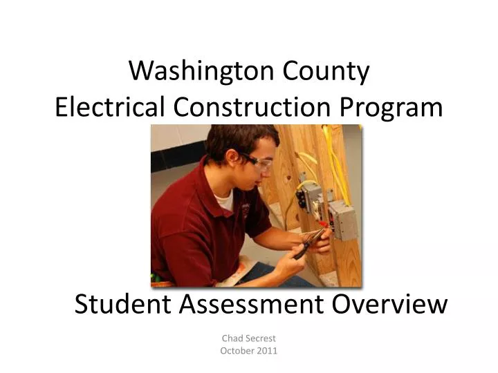 washington county electrical construction program