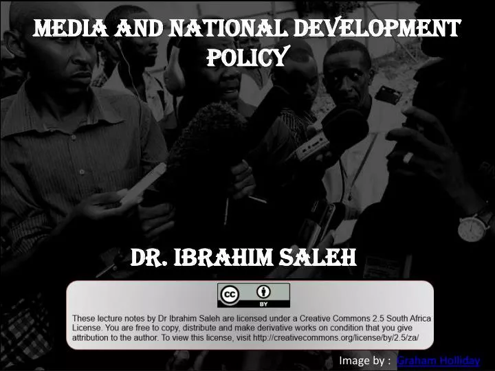 media and national development policy