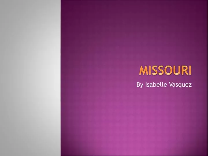 missouri