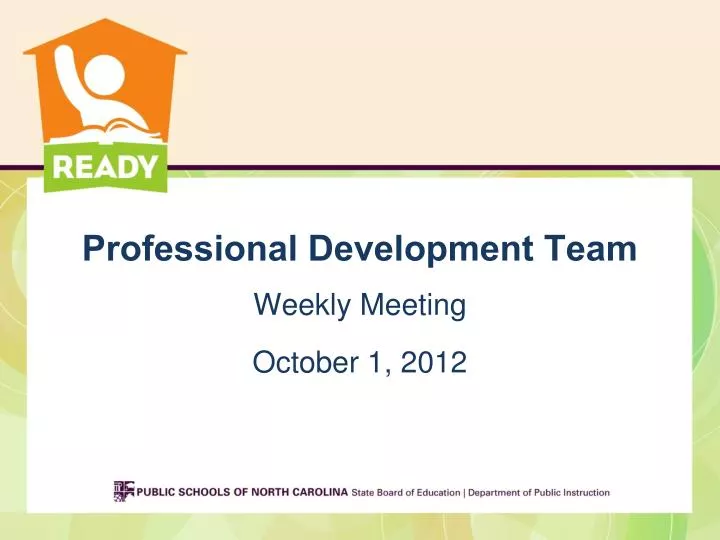 professional development team