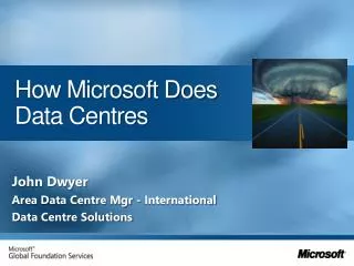 How Microsoft Does Data Centres