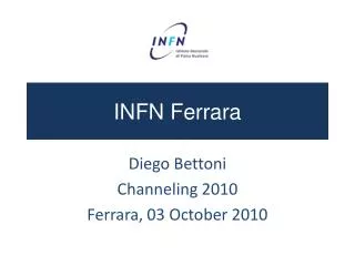 INFN Ferrara