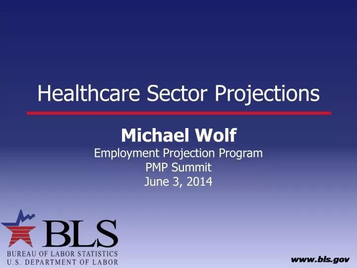 healthcare sector projections