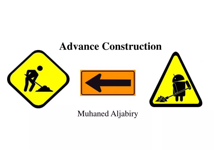 advance construction