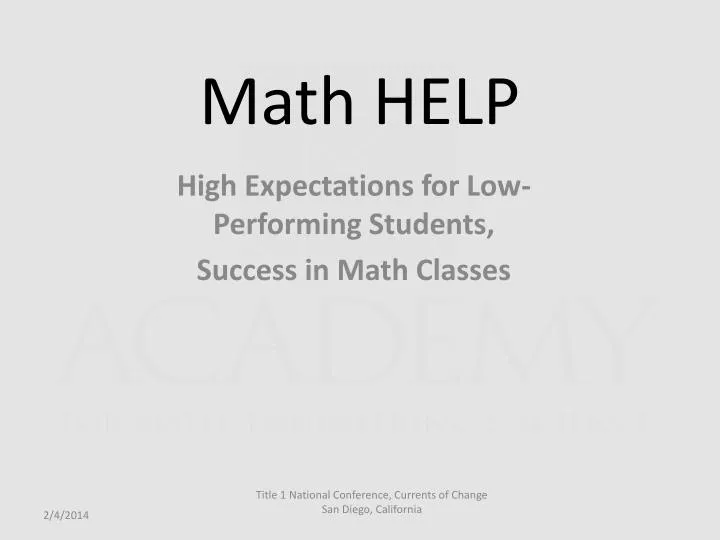 math help