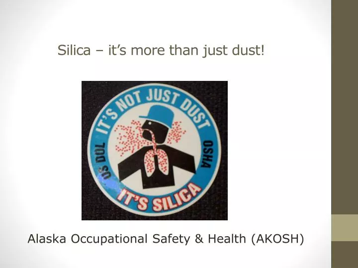 silica it s more than just dust