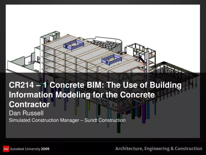 cr214 1 concrete bim the use of building information modeling for the concrete contractor