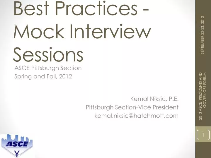 best practices mock interview sessions