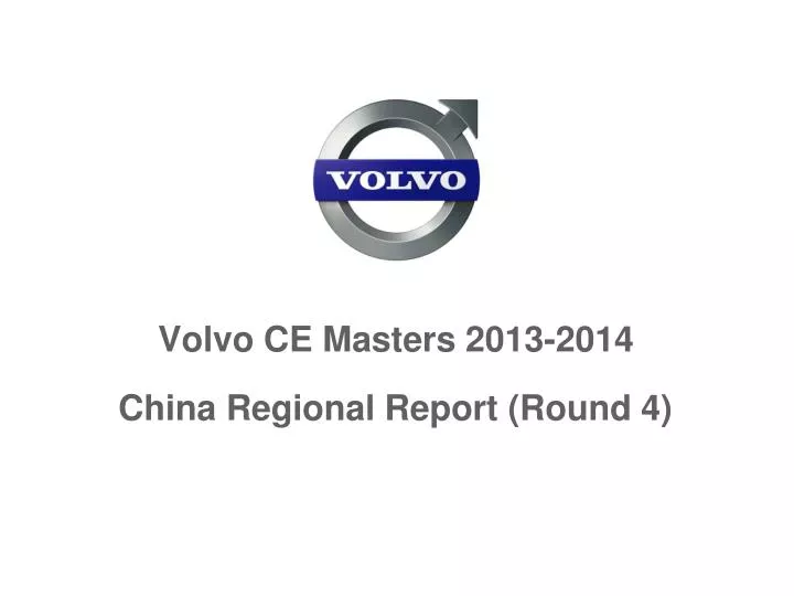 volvo ce masters 2013 2014