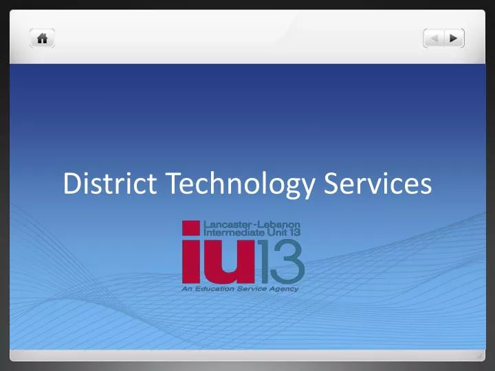 district technology services