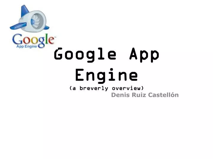 google app engine a breverly overview