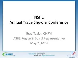 NSHE Annual Trade Show &amp; Conference