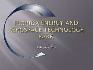 Florida Energy and Aerospace Technology Park