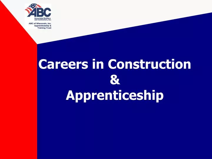careers in construction apprenticeship