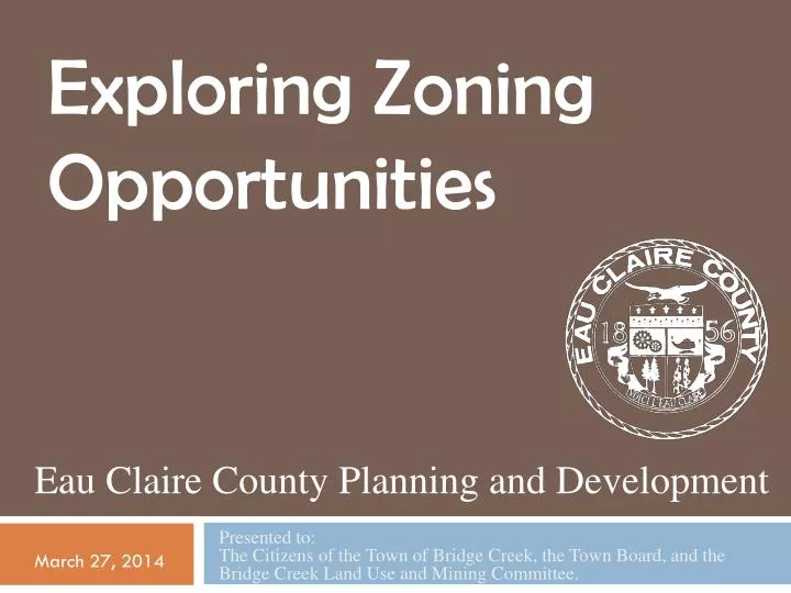 eau claire county planning and development