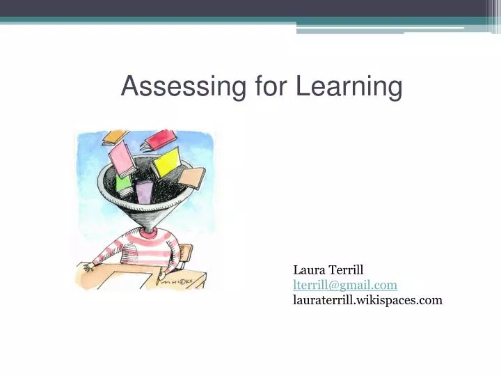 assessing for learning
