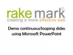 Continuous Looping Slides in PowerPoint for Professional Presentations - slide 1