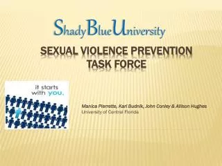 Sexual Violence Prevention Task Force