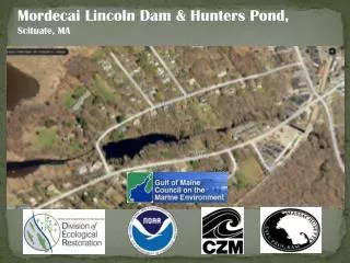 Mordecai Lincoln Dam &amp; Hunters Pond, Scituate, MA