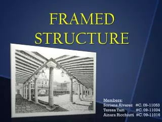 FRAMED STRUCTURE